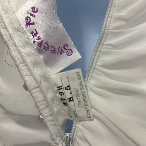 First Communion/Baptism/Flower Girl Gown Sweetir Pie Size 8.5 Plus size Girls - Picture 13 of 14